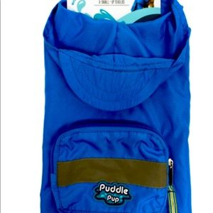Puddle pup raincoat/reversible bag
